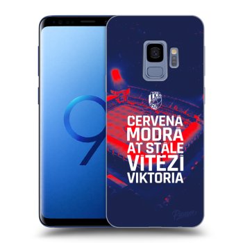Picasee silikonový černý obal pro Samsung Galaxy S9 G960F - FC Viktoria Plzeň E