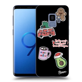 Obal pro Samsung Galaxy S9 G960F - Christmas Stickers