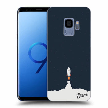 Picasee silikonový černý obal pro Samsung Galaxy S9 G960F - Astronaut 2