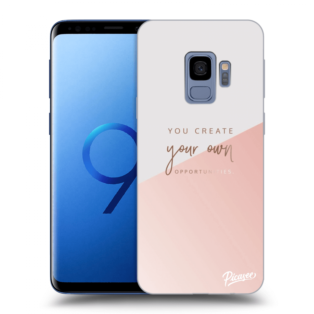 Picasee silikonový průhledný obal pro Samsung Galaxy S9 G960F - You create your own opportunities