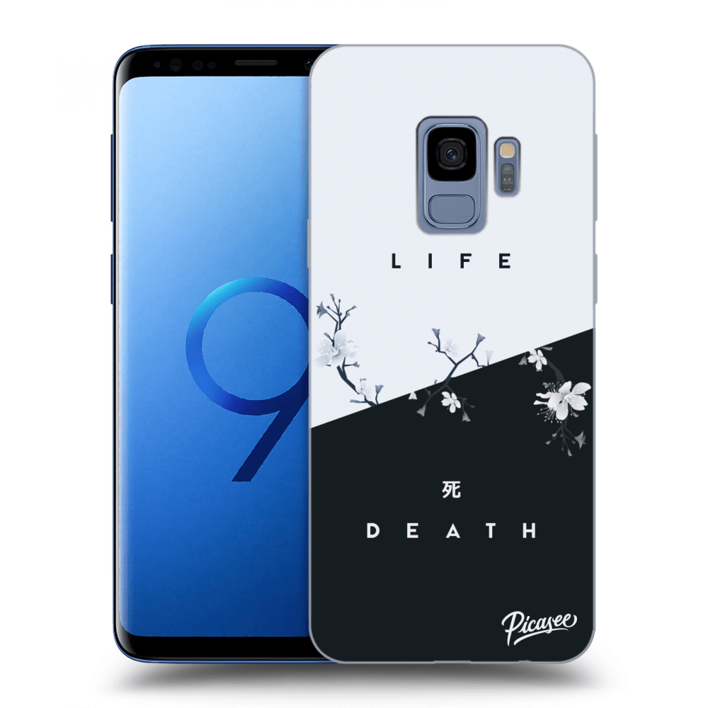 Picasee silikonový černý obal pro Samsung Galaxy S9 G960F - Life - Death
