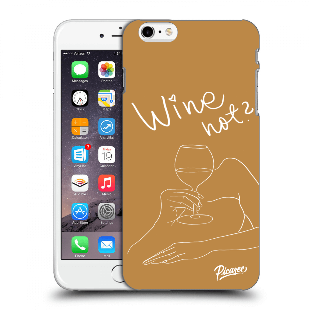 Picasee ULTIMATE CASE pro Apple iPhone 6 Plus/6S Plus - Wine not