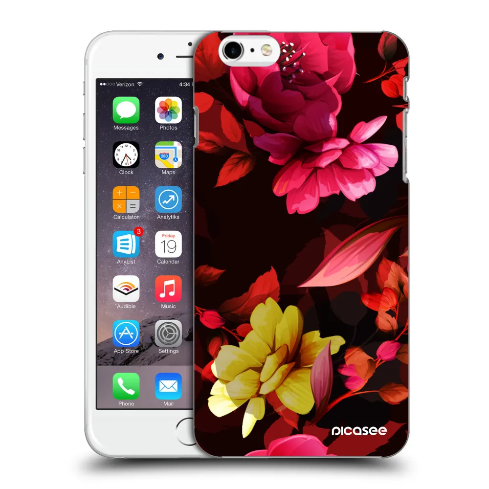 Picasee ULTIMATE CASE pro Apple iPhone 6 Plus/6S Plus - Dark Peonny