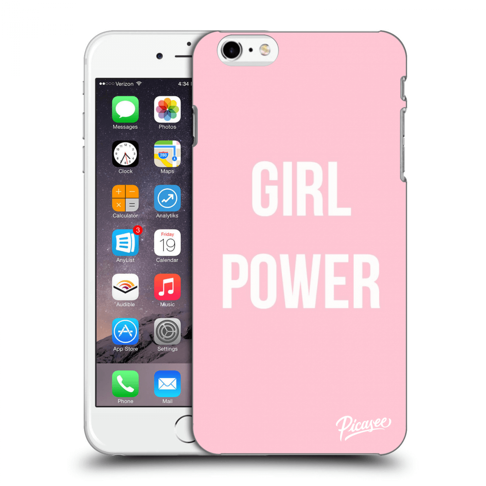 Silikonový Průhledný Obal Pro Apple IPhone 6 Plus/6S Plus - Girl Power