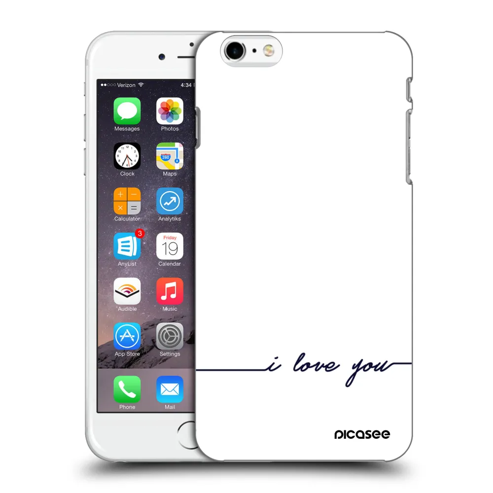 Picasee ULTIMATE CASE pro Apple iPhone 6 Plus/6S Plus - Miluji tě