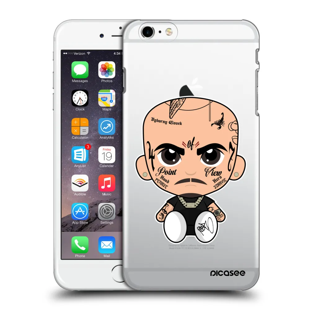 Picasee silikonový průhledný obal pro Apple iPhone 6 Plus/6S Plus - Separ