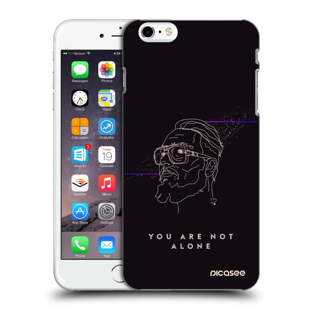 Picasee ULTIMATE CASE pro Apple iPhone 6 Plus/6S Plus - You are not alone