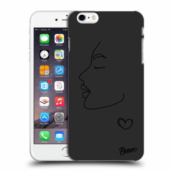 Picasee silikonový černý obal pro Apple iPhone 6 Plus/6S Plus - Couple girl