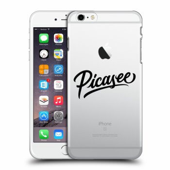 Picasee silikonový průhledný obal pro Apple iPhone 6 Plus/6S Plus - Picasee - old logo - black