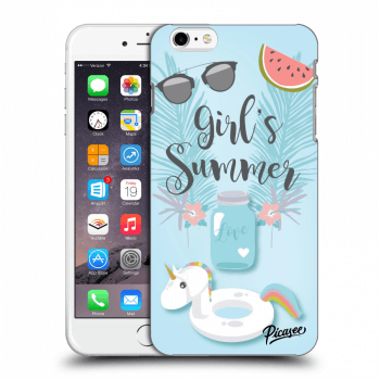 Picasee silikonový průhledný obal pro Apple iPhone 6 Plus/6S Plus - Girls Summer