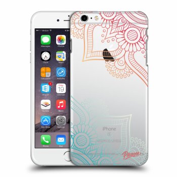 Picasee silikonový průhledný obal pro Apple iPhone 6 Plus/6S Plus - Flowers pattern