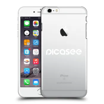 Picasee silikonový průhledný obal pro Apple iPhone 6 Plus/6S Plus - Picasee - new logo - white