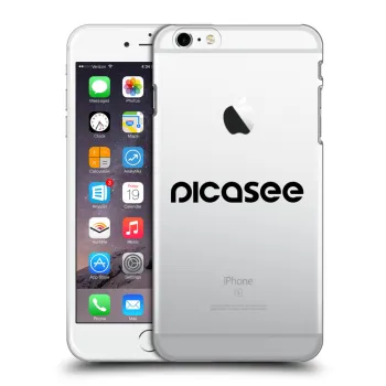 Picasee silikonový průhledný obal pro Apple iPhone 6 Plus/6S Plus - Picasee - new logo - black