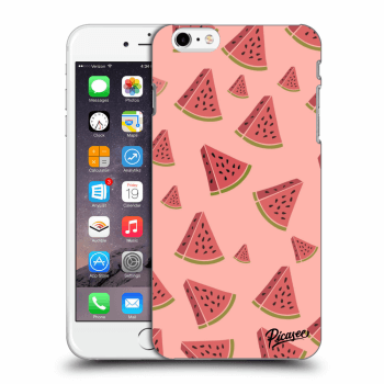 Picasee silikonový průhledný obal pro Apple iPhone 6 Plus/6S Plus - Watermelon