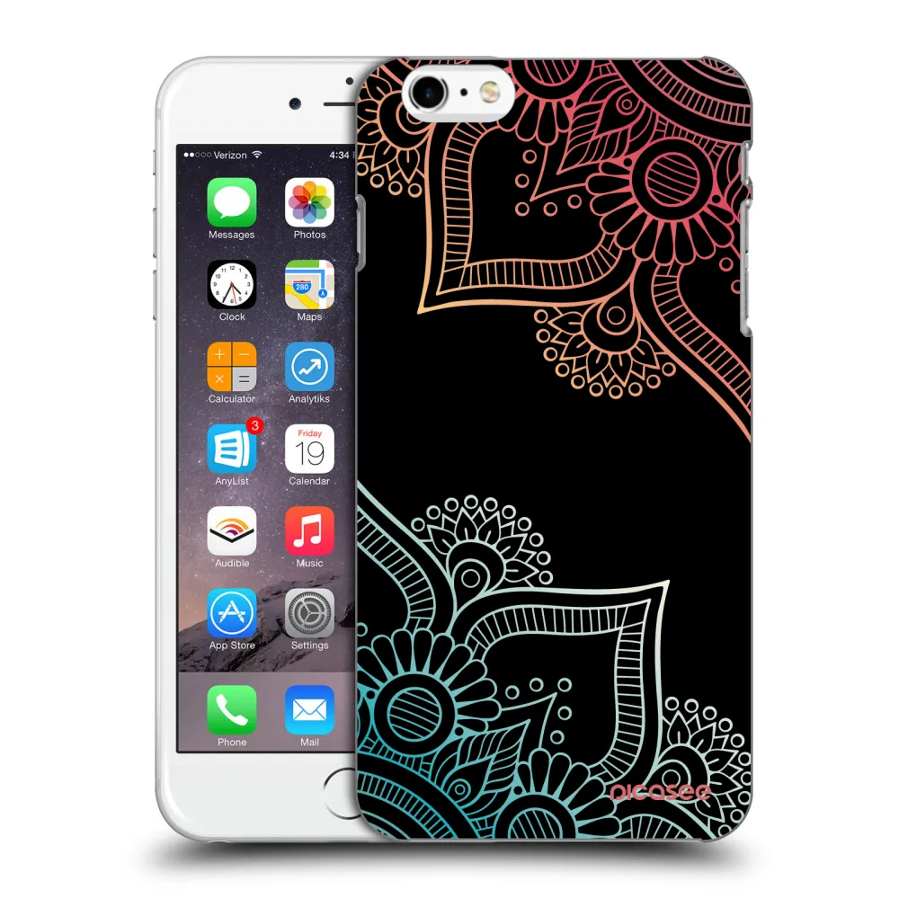 Picasee ULTIMATE CASE pro Apple iPhone 6 Plus/6S Plus - Květinový vzor