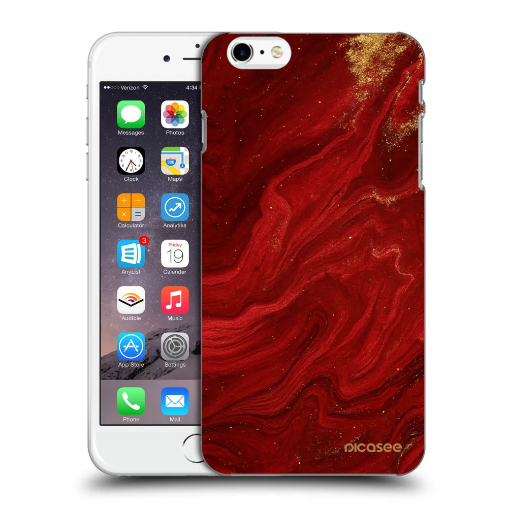 Picasee ULTIMATE CASE pro Apple iPhone 6 Plus/6S Plus - Červená