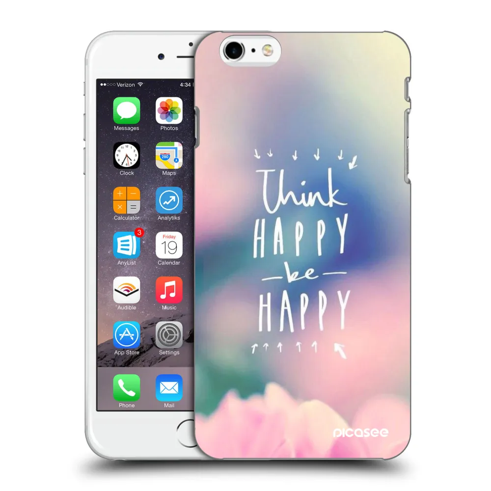 Picasee ULTIMATE CASE pro Apple iPhone 6 Plus/6S Plus - Mysli pozitivně!