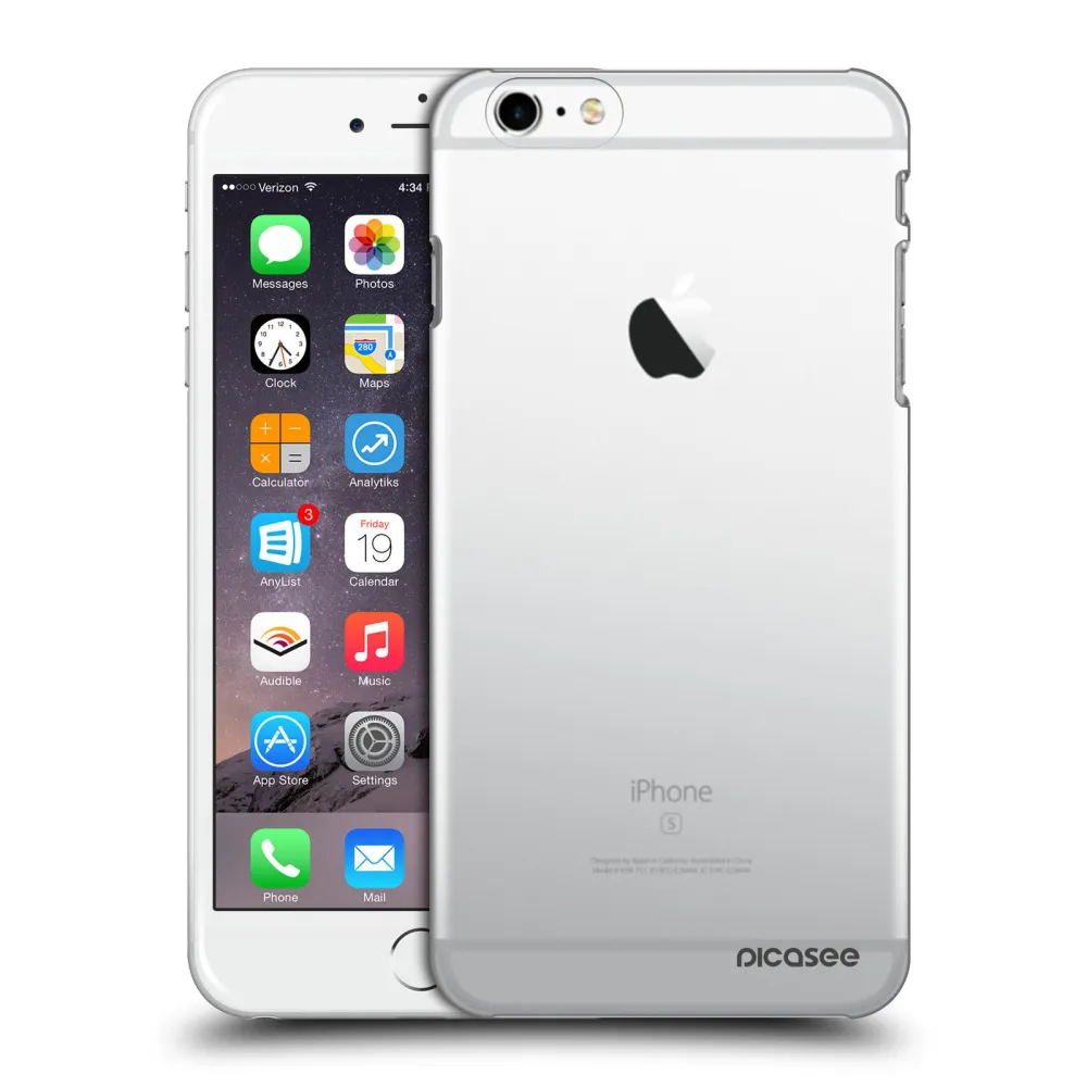 Picasee silikonový průhledný obal pro Apple iPhone 6 Plus/6S Plus - Clear