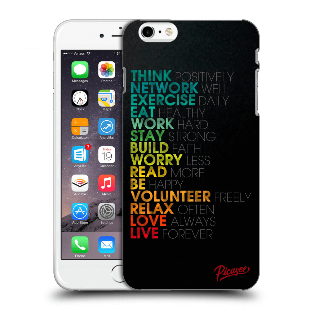 Picasee ULTIMATE CASE pro Apple iPhone 6 Plus/6S Plus - Motto life