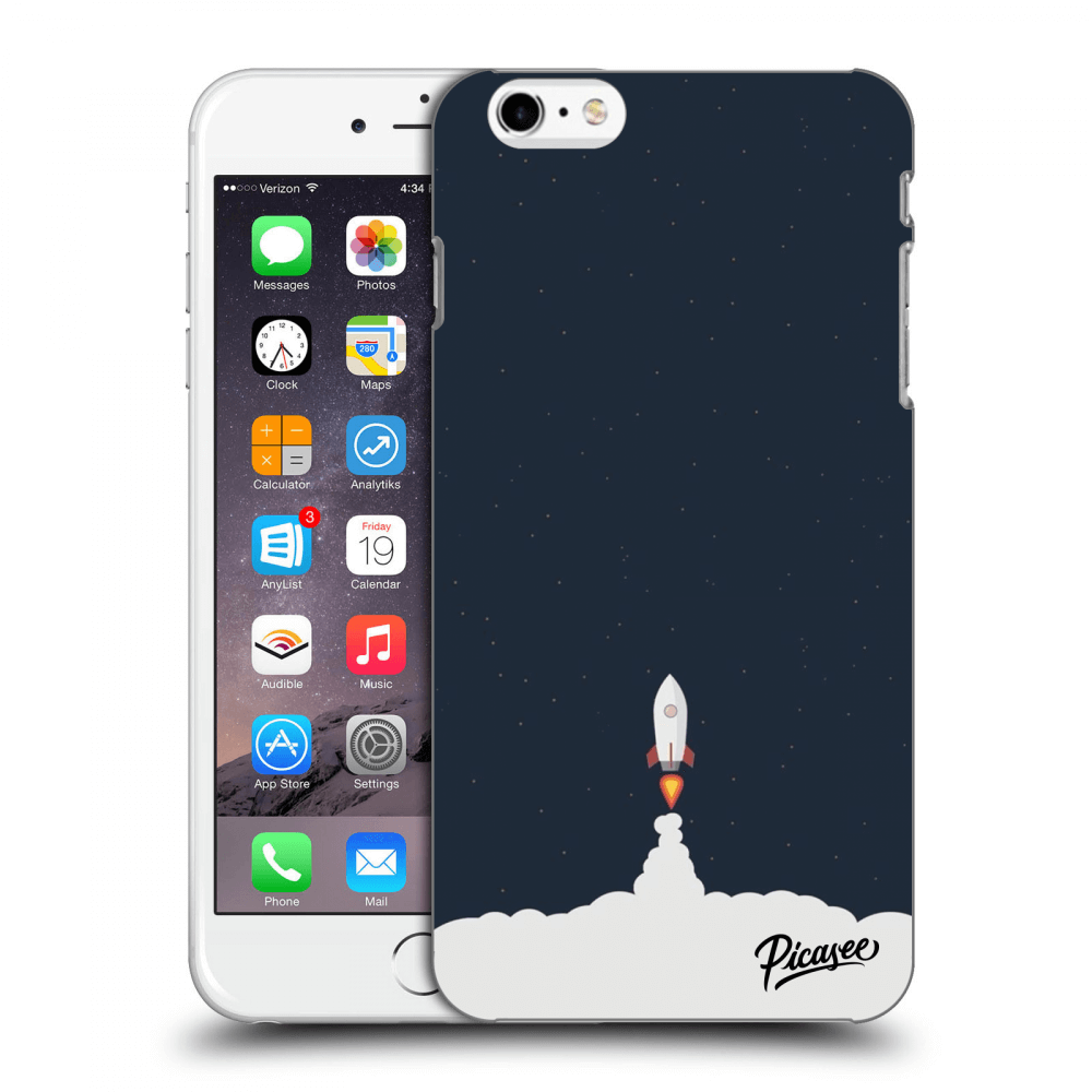 Picasee silikonový průhledný obal pro Apple iPhone 6 Plus/6S Plus - Astronaut 2