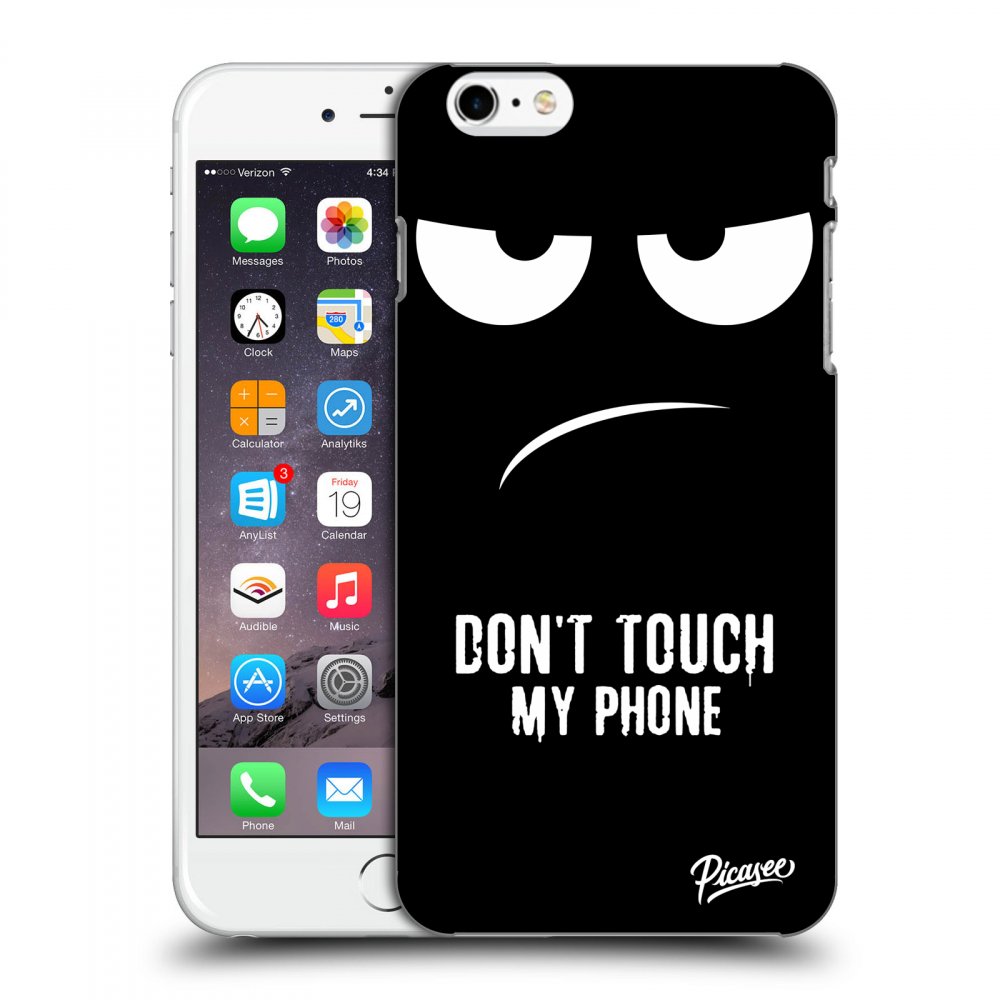 Picasee ULTIMATE CASE pro Apple iPhone 6 Plus/6S Plus - Don't Touch My Phone