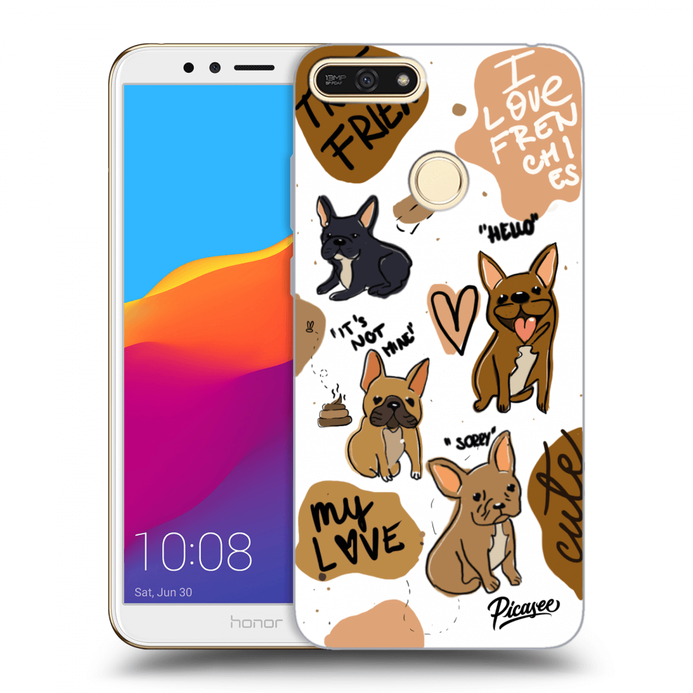 Picasee ULTIMATE CASE pro Honor 7A - Frenchies
