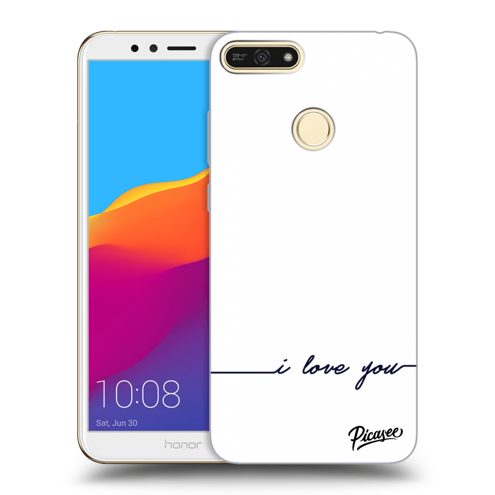 Picasee ULTIMATE CASE pro Honor 7A - I love you