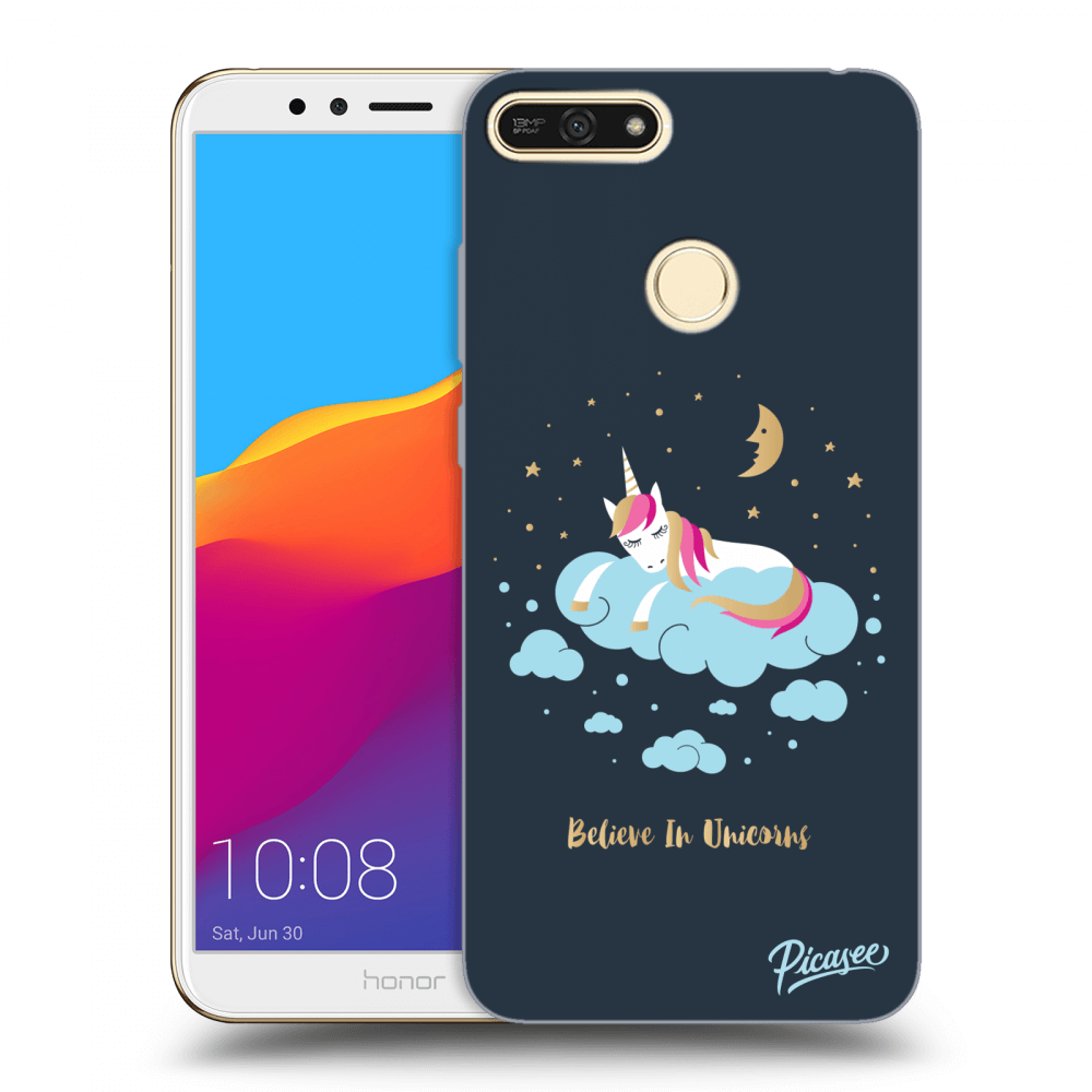 Picasee ULTIMATE CASE pro Honor 7A - Believe In Unicorns