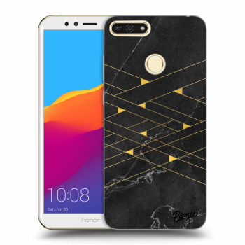 Picasee ULTIMATE CASE pro Honor 7A - Gold Minimal