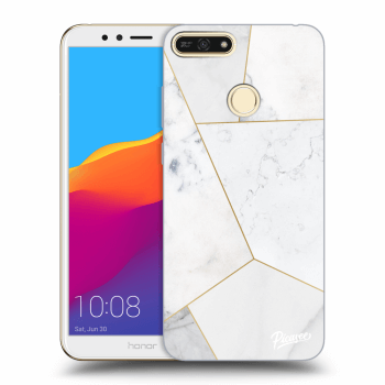 Obal pro Honor 7A - White tile