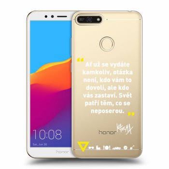Obal pro Honor 7A - Kazma - SVĚT PATŘÍ TĚM, CO SE NEPOSEROU