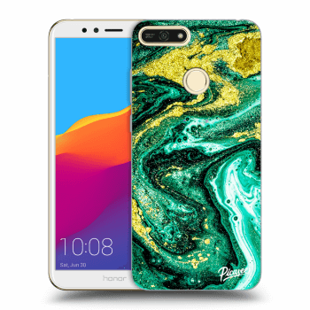 Obal pro Honor 7A - Green Gold