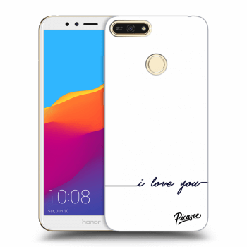 Obal pro Honor 7A - I love you