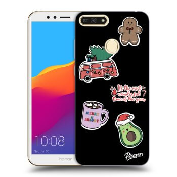 Obal pro Honor 7A - Christmas Stickers