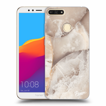 Obal pro Honor 7A - Cream marble