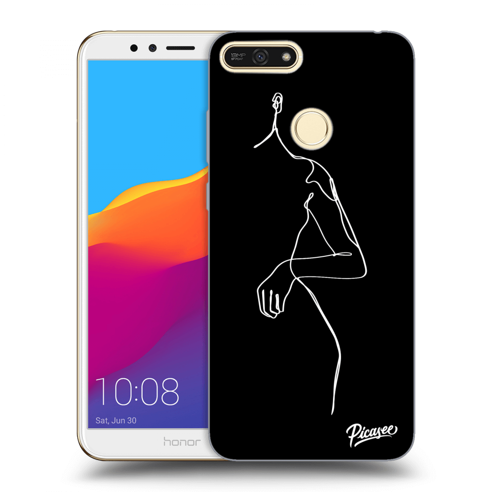Picasee ULTIMATE CASE pro Honor 7A - Simple body White