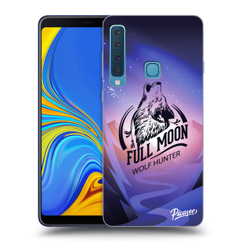 Picasee silikonový průhledný obal pro Samsung Galaxy A9 2018 A920F - Wolf