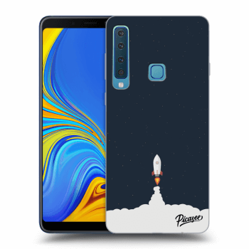 Picasee silikonový průhledný obal pro Samsung Galaxy A9 2018 A920F - Astronaut 2