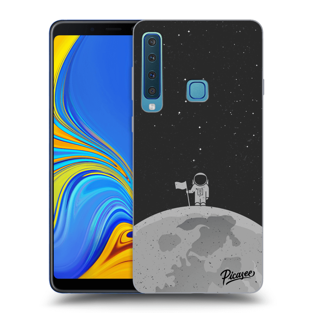 Picasee silikonový černý obal pro Samsung Galaxy A9 2018 A920F - Astronaut