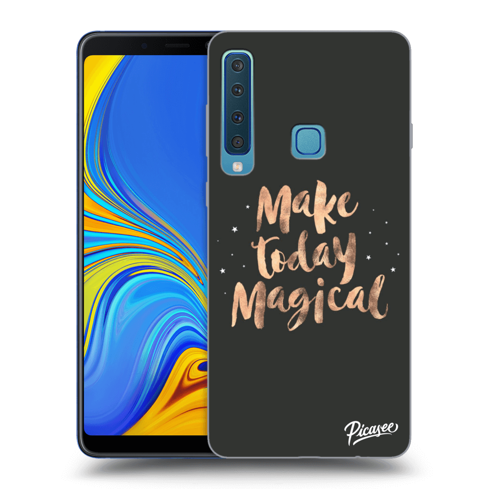 Picasee silikonový průhledný obal pro Samsung Galaxy A9 2018 A920F - Make today Magical
