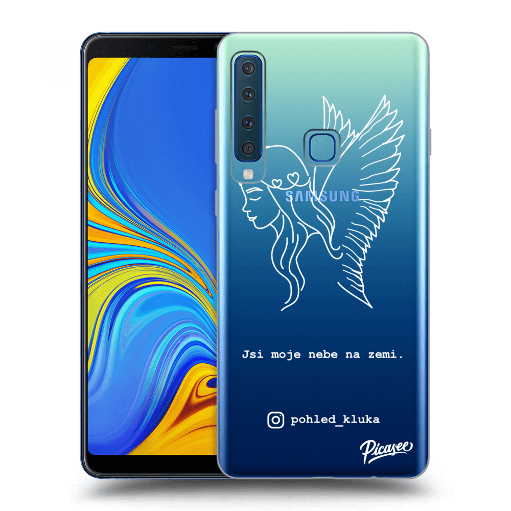 Picasee silikonový průhledný obal pro Samsung Galaxy A9 2018 A920F - Heaven White