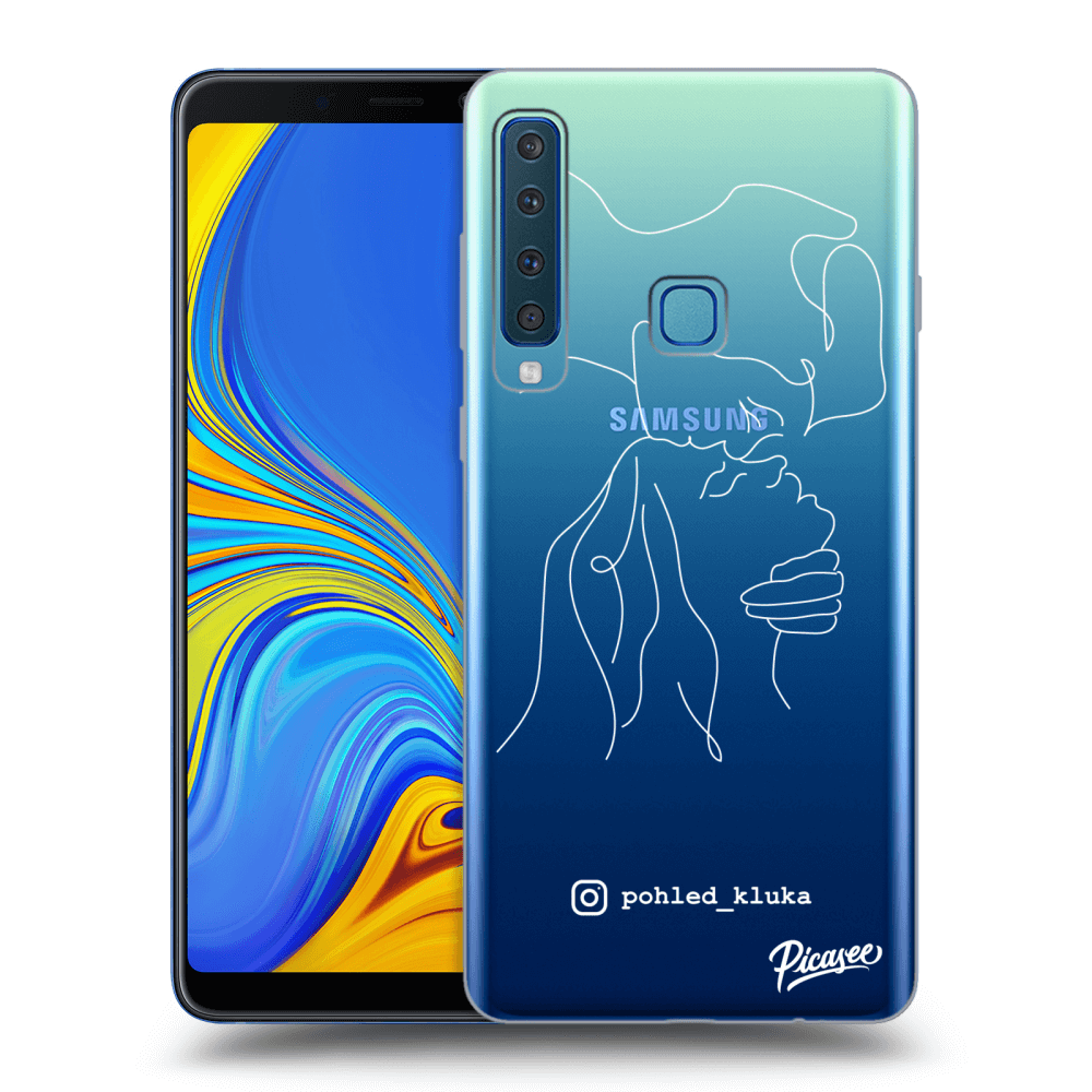 Picasee silikonový průhledný obal pro Samsung Galaxy A9 2018 A920F - Forehead kiss White