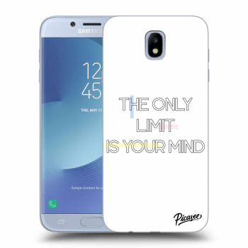 Picasee silikonový průhledný obal pro Samsung Galaxy J7 2017 J730F - The only limit is your mind