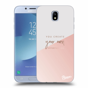 Picasee silikonový průhledný obal pro Samsung Galaxy J7 2017 J730F - You create your own opportunities