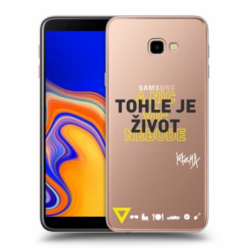 Obal pro Samsung Galaxy J4+ J415F - Kazma - TOHLE JE ŽIVOT A NIC VÍC NEBUDE