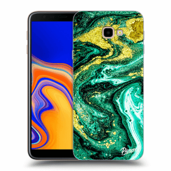 Obal pro Samsung Galaxy J4+ J415F - Green Gold