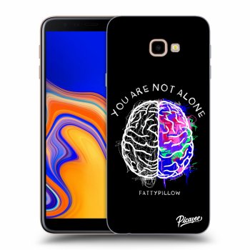 Obal pro Samsung Galaxy J4+ J415F - Brain - White