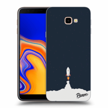 Picasee silikonový průhledný obal pro Samsung Galaxy J4+ J415F - Astronaut 2