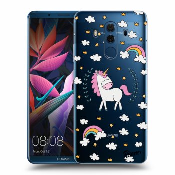 Picasee silikonový průhledný obal pro Huawei Mate 10 Pro - Unicorn star heaven