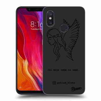 Picasee silikonový černý obal pro Xiaomi Mi 8 - Heaven